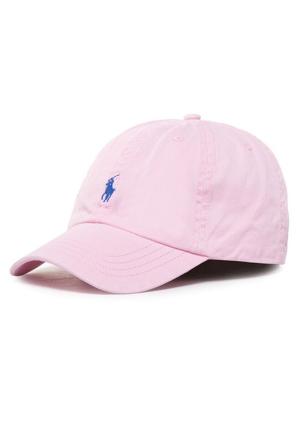 Czapka z daszkiem Polo Ralph Lauren. Kolor: różowy