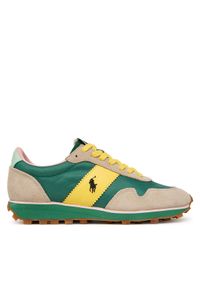 Polo Ralph Lauren Sneakersy 804P15654002 Zielony. Kolor: zielony. Materiał: zamsz, skóra #1