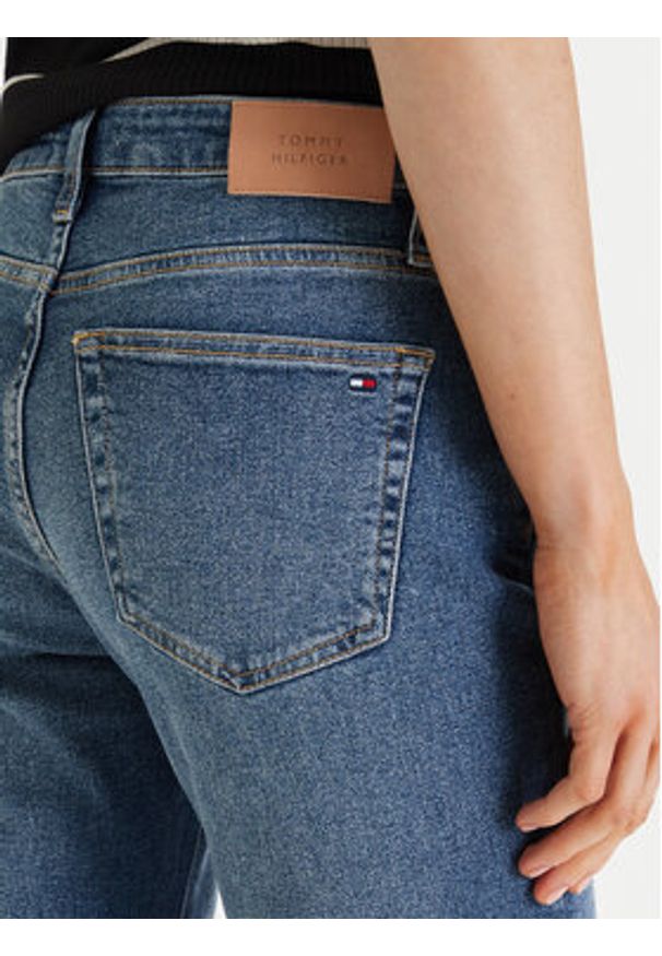 TOMMY HILFIGER - Tommy Hilfiger Jeansy WW0WW47701 Niebieski Bootcut Fit. Kolor: niebieski