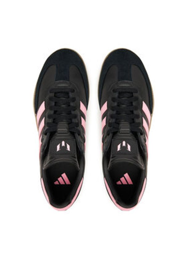Adidas - adidas Buty do piłki nożnej Samba Messi Boots JP7845 Czarny. Kolor: czarny. Materiał: skóra