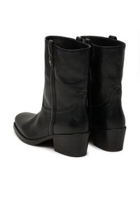 Weekend Max Mara Botki Ranch 2525796034600 Czarny. Kolor: czarny. Materiał: skóra #4