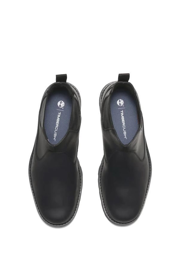 Sztyblety męskie Timberland Britton Road Mid Chelsea Boot. Okazja: na co dzień, do pracy, na spacer. Kolor: czarny. Styl: casual