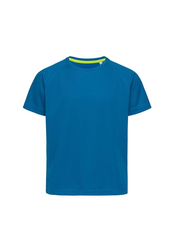 Stedman - Koszulka Dziecięca Raglan Active T-shirt. Kolor: wielokolorowy, turkusowy, niebieski. Długość rękawa: raglanowy rękaw