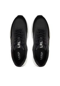 Lauren Ralph Lauren - LAUREN RALPH LAUREN Sneakersy 802974376002 Czarny. Kolor: czarny. Materiał: skóra #6