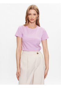 Marella T-Shirt Agito 2339710135 Fioletowy Regular Fit. Kolor: fioletowy. Materiał: bawełna