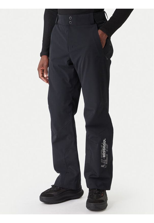 Rossignol Spodnie narciarskie Hero RLOMP15 Czarny Regular Fit. Kolor: czarny. Materiał: syntetyk. Sport: narciarstwo