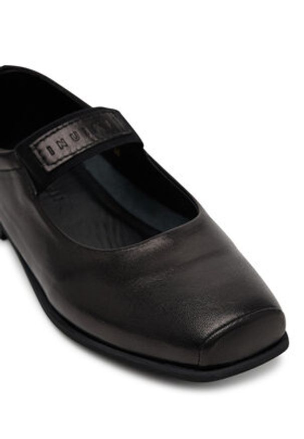 Inuikii Baleriny Ballerina 70104-489 201 Czarny. Kolor: czarny. Materiał: skóra