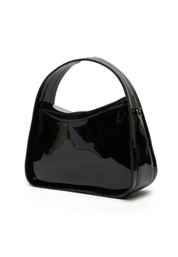 Calvin Klein Jeans Torebka K60K613044 Czarny. Kolor: czarny. Materiał: skórzane