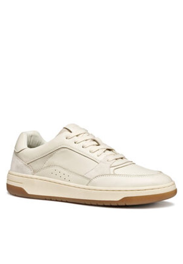 Geox Sneakersy U Sedral Court U56M5A 08522 C1056 Biały. Kolor: biały. Materiał: skóra