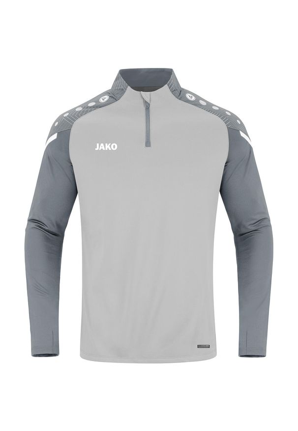 Bluza dresowa zapinana na zamek błyskawiczny Jako Performance. Kolor: szary. Materiał: dresówka