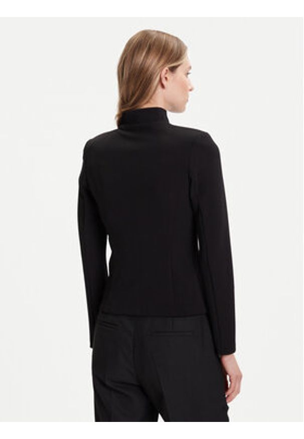 Rinascimento Marynarka CFC0125220003 Czarny Slim Fit. Kolor: czarny. Materiał: syntetyk