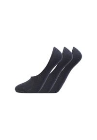 ENDURANCE - Skarpetki treningowe Livio 3-pack Silicone Sneaker Sock. Kolor: czarny. Sport: fitness