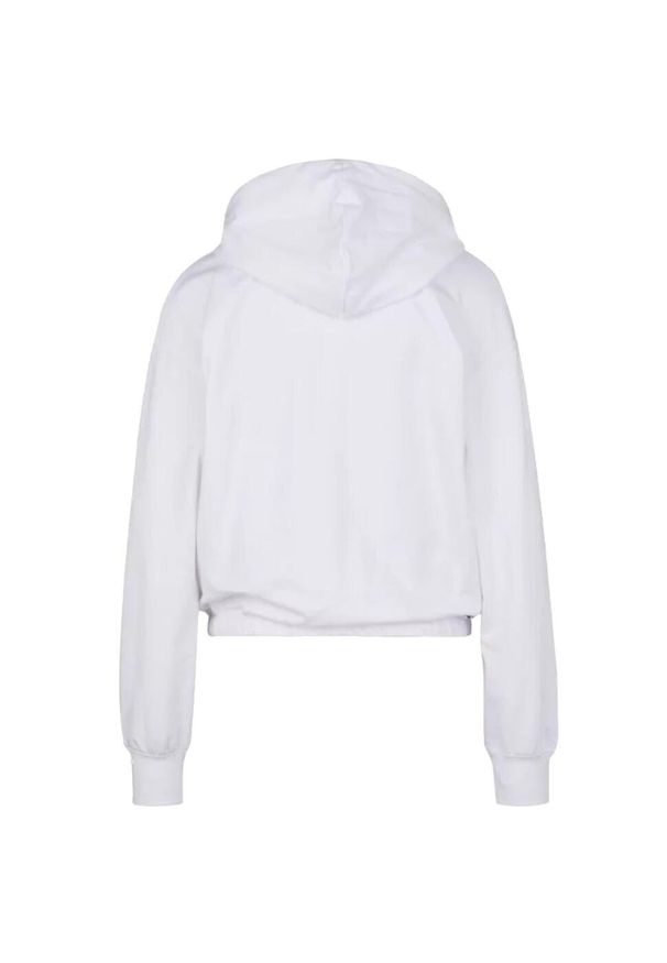 Fila Burdur Cropped Hoody, damska bluza. Kolor: biały. Materiał: bawełna, elastan. Sezon: zima