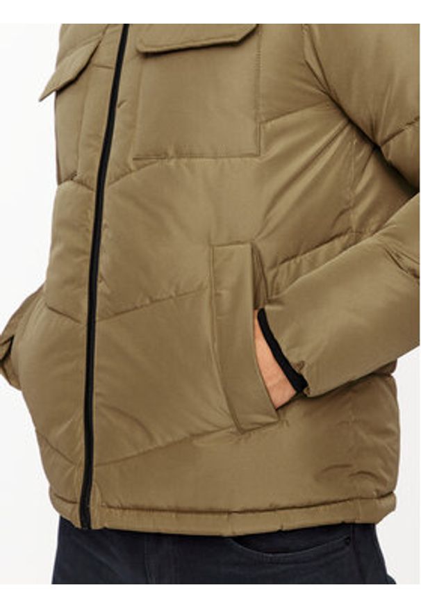 Jack & Jones Kurtka zimowa 12236044 Brązowy Regular Fit. Kolor: brązowy. Materiał: syntetyk. Sezon: zima
