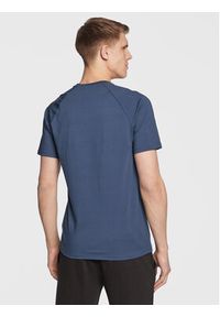 Guess T-Shirt Curt Z3GI00 J1314 Granatowy Slim Fit. Kolor: niebieski. Materiał: bawełna