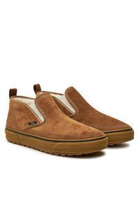 Vans Sneakersy Mid Slip Mte 1 VN0A5KQS4271 Brązowy. Kolor: brązowy. Materiał: zamsz, skóra #4