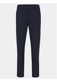 BOSS - Boss Chinosy T_Commuter 50495497 Granatowy Slim Fit. Kolor: niebieski. Materiał: syntetyk