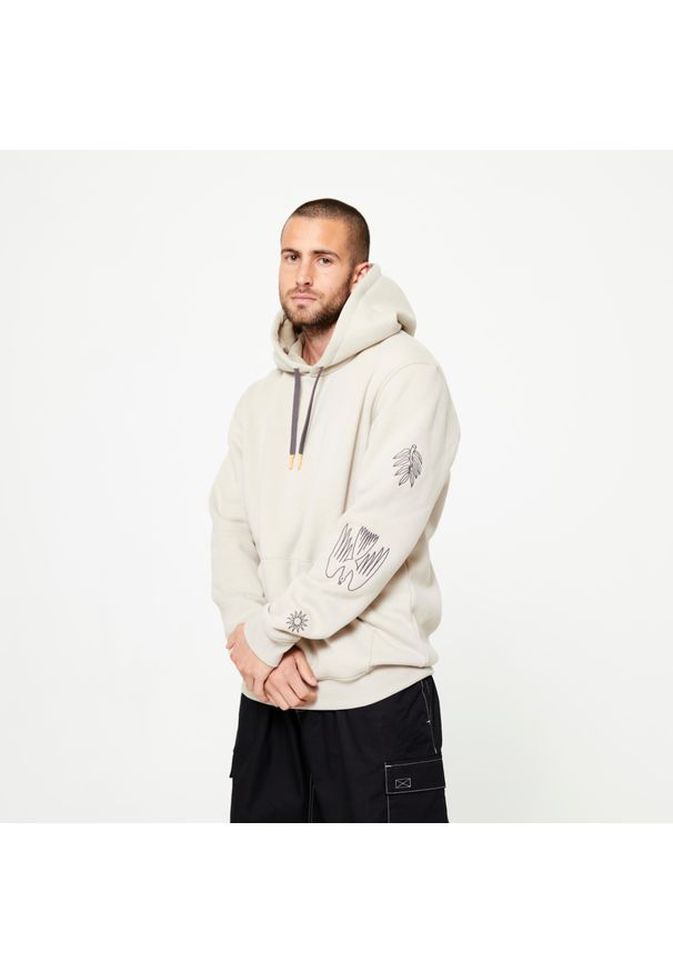 OXELO - Bluza na deskorolkę HD500 z kolekcji Damestoy. Materiał: poliester, bawełna, materiał. Sport: skateboard