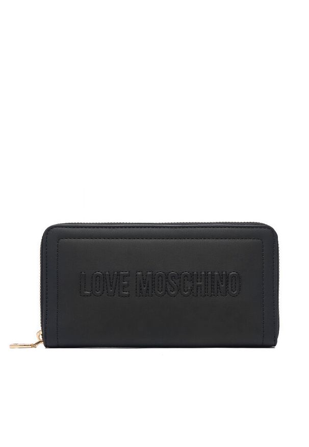 Love Moschino - Portfel LOVE MOSCHINO. Kolor: czarny