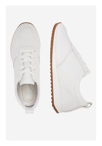 Remonte Sneakersy D3107-80 Biały. Kolor: biały. Materiał: syntetyk, skóra #4