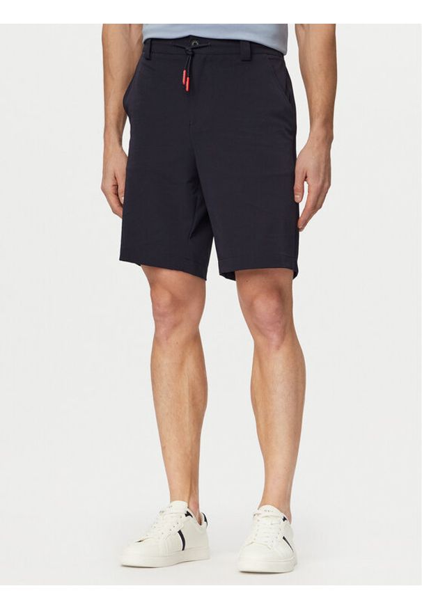 Guess Szorty materiałowe M6GD36 W2169 Granatowy Regular Fit. Kolor: niebieski. Materiał: syntetyk