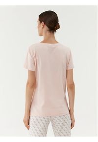 Guess T-Shirt V3BI11 J1314 Różowy Regular Fit. Kolor: różowy. Materiał: bawełna #5