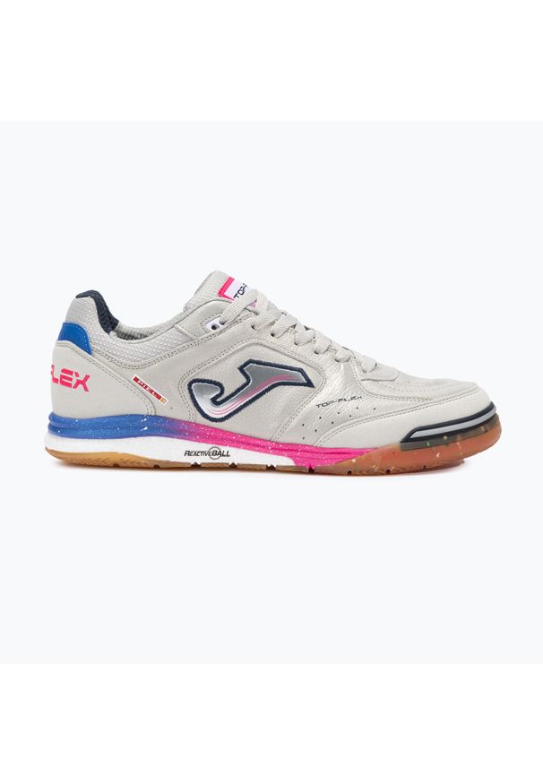 Buty piłkarskie męskie Joma Top Flex Rebound IN. Kolor: biały. Sport: piłka nożna
