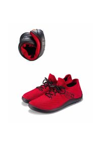 Buty Do Chodzenia Damskie Brubeck Merino Barefoot. Kolor: czerwony. Sport: turystyka piesza