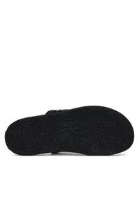 Calvin Klein Jeans Klapki Flat Molded Dbl Bar Sandal Cv YM0YM01222 Czarny. Kolor: czarny. Materiał: materiał
