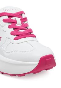 Guess Sneakersy FLPLUC ELE12 Biały. Kolor: biały. Materiał: skóra #5
