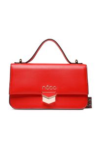 Nobo Torebka NBAG-N1780-C005 Czerwony. Kolor: czerwony. Materiał: skórzane