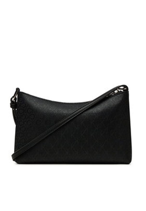 Calvin Klein Torebka Ck Must Aop Conv Logo Jqd Strap LV04F3099G Czarny. Kolor: czarny. Materiał: skórzane