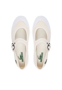 Lacoste Baleriny Mary-J 51SFA0134 Beżowy. Kolor: beżowy. Materiał: materiał #3