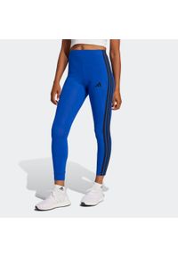 Adidas - Legginsy fitness damskie ADIDAS. Materiał: włókno, materiał, bawełna. Sport: fitness