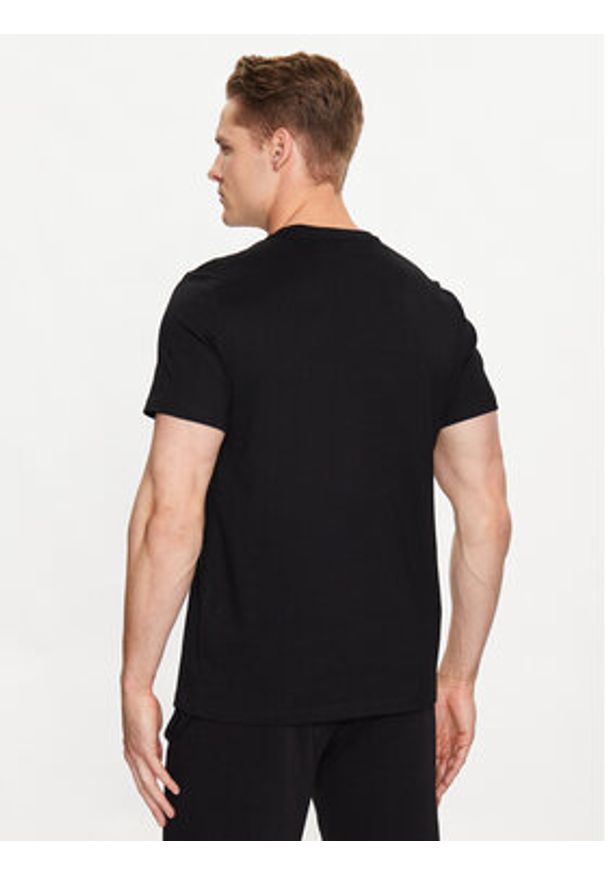 4f - 4F T-Shirt 4FSS23TTSHM539 Czarny Regular Fit. Kolor: czarny. Materiał: bawełna