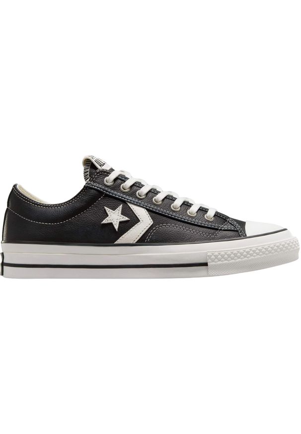 Adidasy Converse Star Player 76 Fall Leather, Dla obu płci. Kolor: czarny. Materiał: materiał, skóra