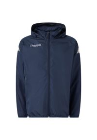 Kurtka dziecięca Kappa Martio. Kolor: niebieski. Materiał: poliester. Sport: fitness #1