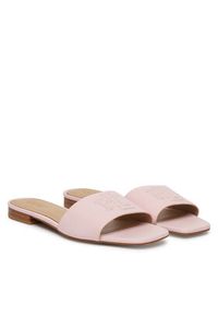 Lauren Ralph Lauren - LAUREN RALPH LAUREN Klapki Everley 802959143007 Różowy. Kolor: różowy. Materiał: skóra #3