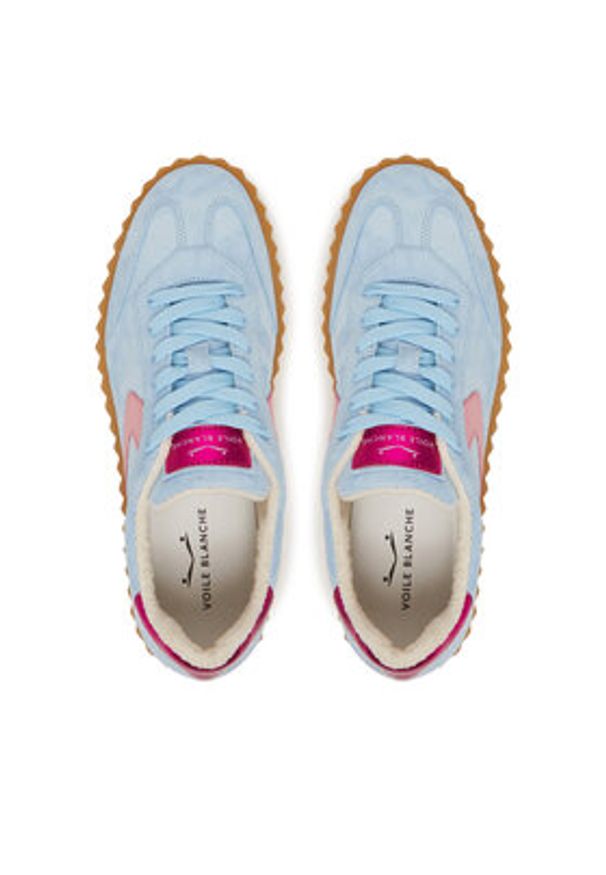 Voile Blanche Sneakersy Ines 0012018630.17.3C93 Niebieski. Kolor: niebieski. Materiał: zamsz, skóra