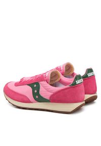 Saucony Sneakersy Trainer 80 S70884 6 Różowy. Kolor: różowy. Materiał: materiał #5