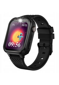 GARETT - Garett Smartwatch dla dzieci Garett Kids Essa 4G czarny. Rodzaj zegarka: smartwatch. Kolor: czarny #1
