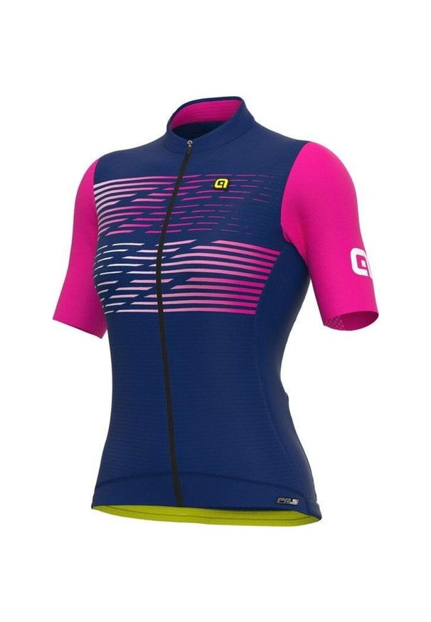 ALÉ CYCLING - Koszulka rowerowa damska Alé Maglia Donna MC Logo. Kolor: różowy. Sport: kolarstwo