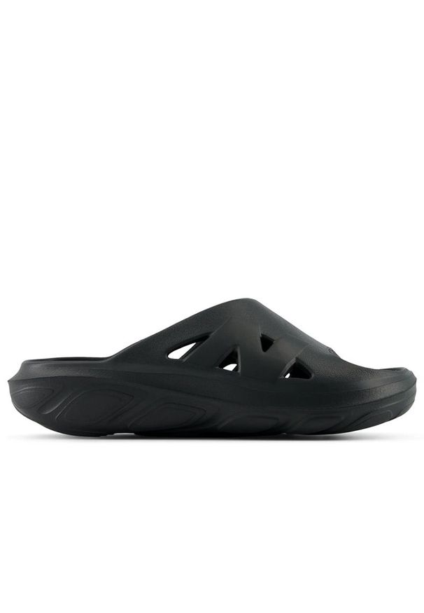 Klapki unisex New Balance RCVRYSK1 - czarne. Kolor: czarny. Sezon: lato. Sport: pływanie, turystyka piesza