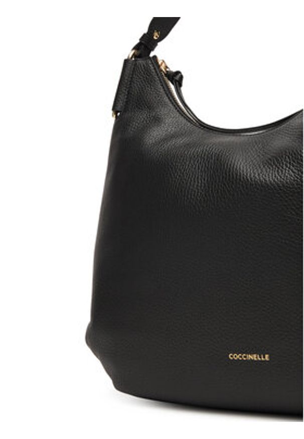 Coccinelle Torebka T95 Coccinellerebekka E1 T95 13 02 01 Czarny. Kolor: czarny. Materiał: skórzane