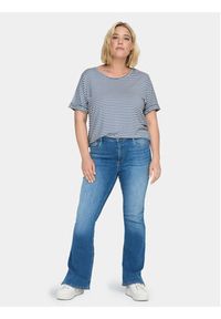 ONLY Carmakoma T-Shirt 15239109 Niebieski Regular Fit. Kolor: niebieski. Materiał: wiskoza #6