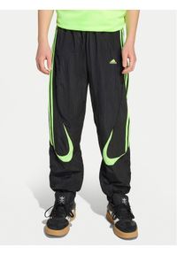 Adidas - adidas Spodnie dresowe Teamgeist JY6321 Czarny Loose Fit. Kolor: czarny. Materiał: syntetyk