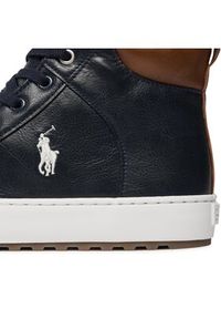 Polo Ralph Lauren Sneakersy RF104273 Granatowy. Kolor: niebieski. Materiał: skóra #6