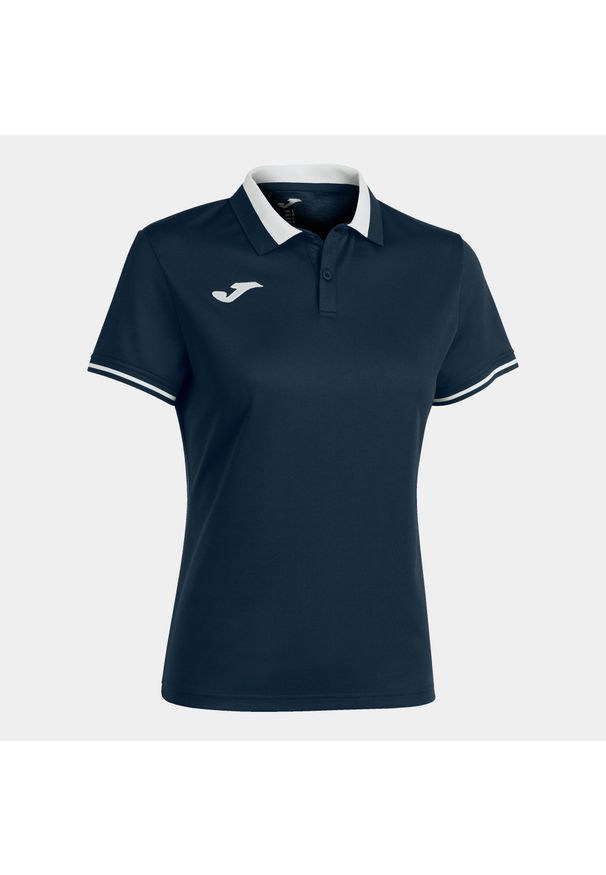 Koszulka polo tenisowa damska Joma Championship VI. Typ kołnierza: polo. Kolor: wielokolorowy, niebieski, biały. Sport: tenis