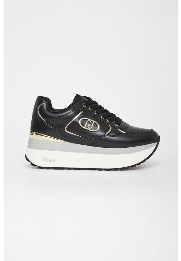 Liu Jo - Sneakersy damskie skórzane LIU JO. Materiał: skóra