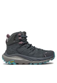HOKA - Hoka Trekkingi Kaha 2 Gtx GORE-TEX 1123156 Szary. Kolor: szary. Materiał: skóra, nubuk